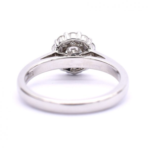Diamond Flower Cluster Ring