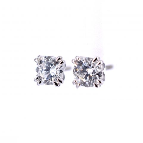 1.00ct Diamond Stud Earrings
