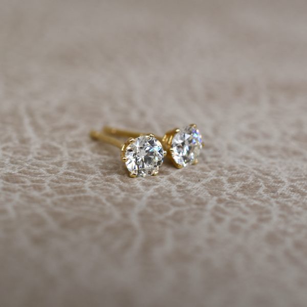 0.76ct Diamond Stud Earrings