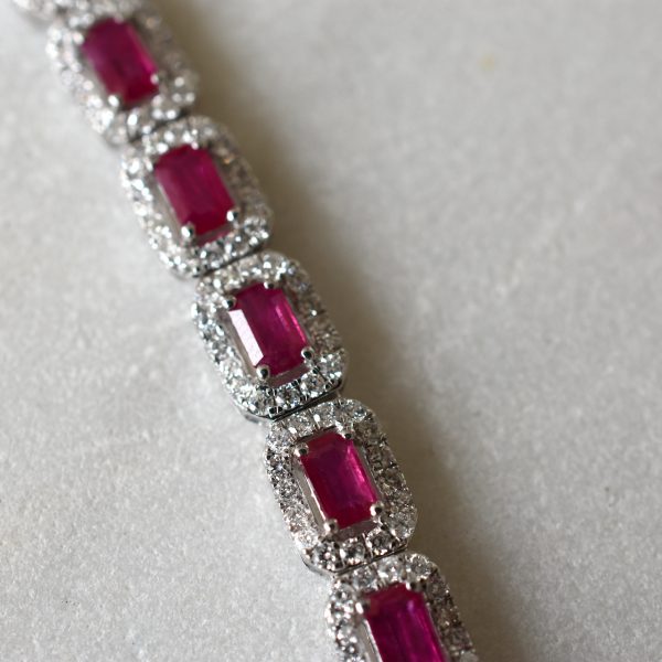 Ruby & Diamond Bracelet