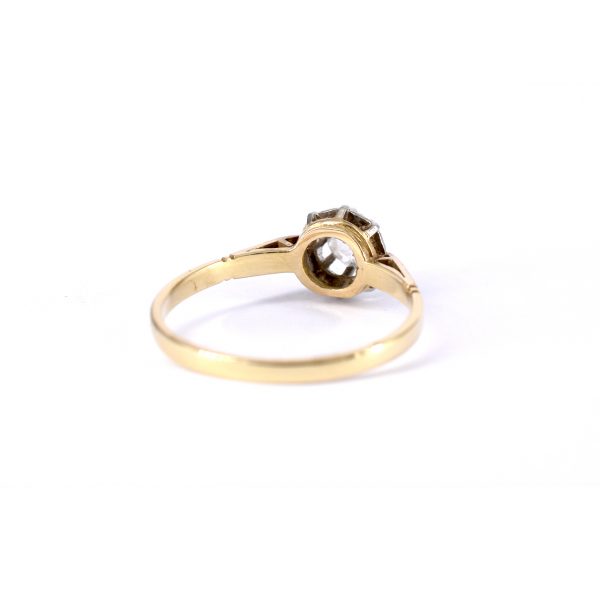 Antique Rose Cut Diamond Ring