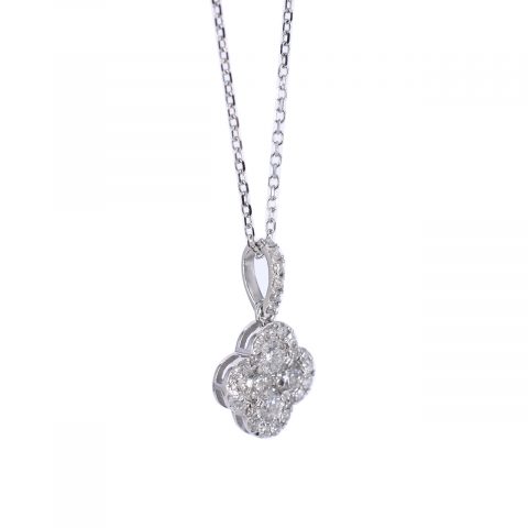 Clover Diamond Necklace