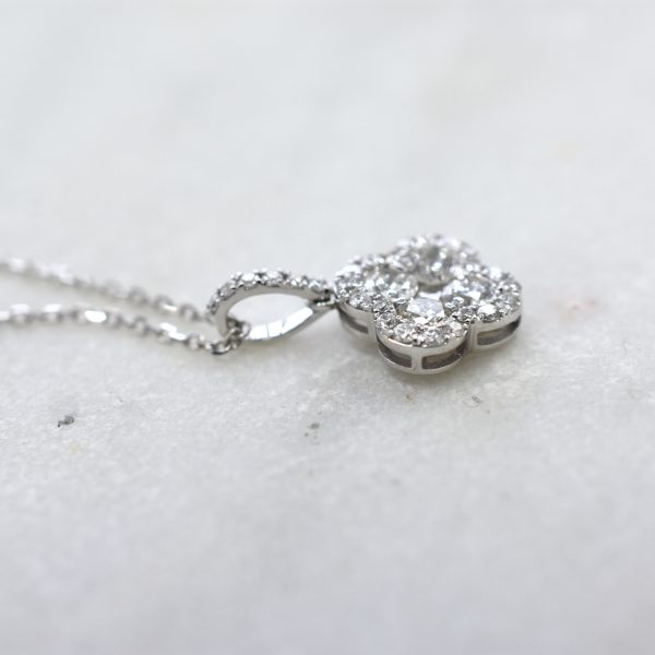 Clover Diamond Necklace