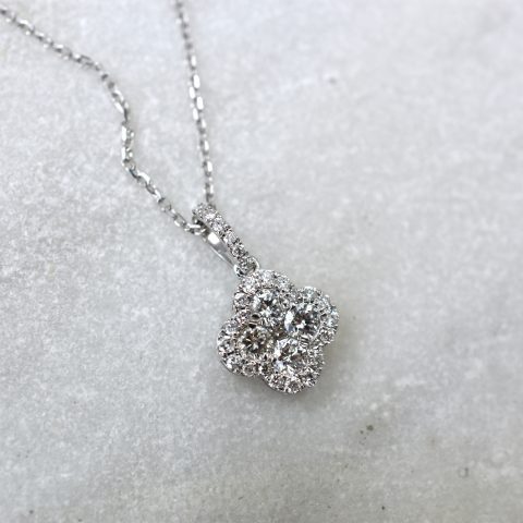 Clover Diamond Necklace