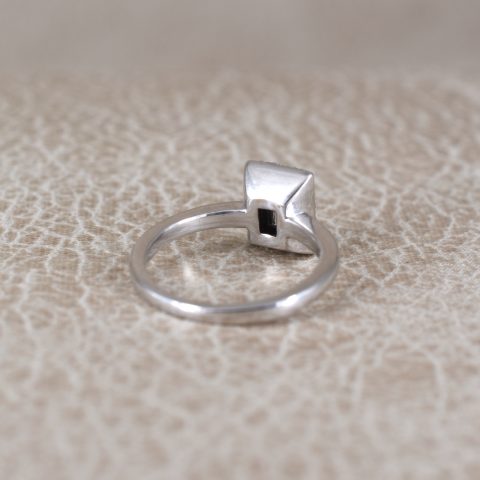 Emerald Cut Diamond Halo Ring