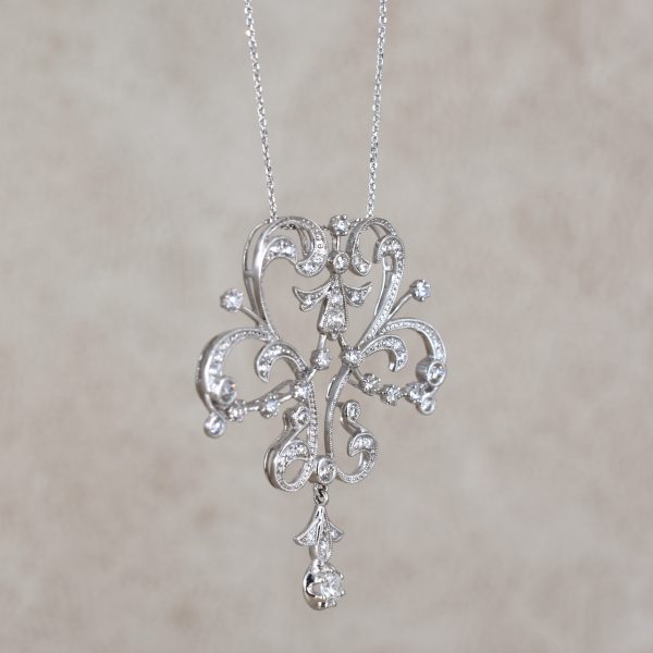 Nouveau Diamond Necklace