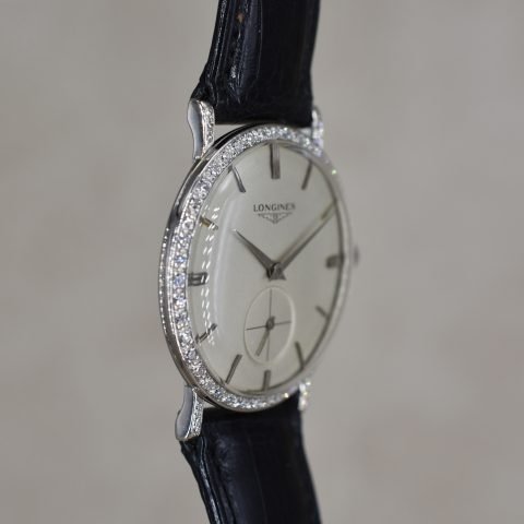 18ct Longines Diamond Bezel