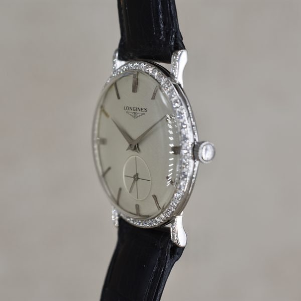 18ct Longines Diamond Bezel