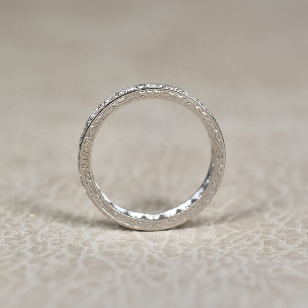 Vintage Diamond Full Eternity Ring