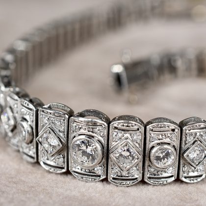 Art Deco Diamond Bracelet
