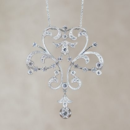 Nouveau Diamond Necklace