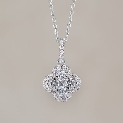 Clover Diamond Necklace