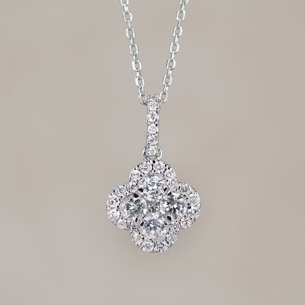 Clover Diamond Necklace