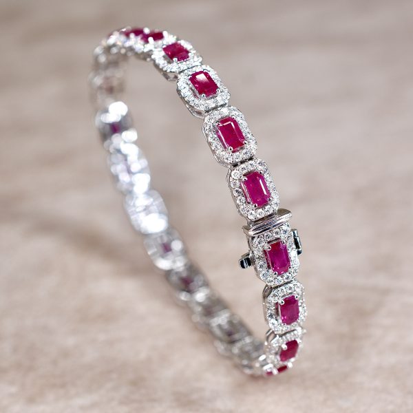 Ruby & Diamond Bracelet