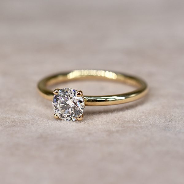 Round Brilliant 0.65ct Diamond Solitaire
