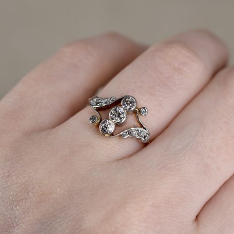 Art Nouveau Diamond Ring