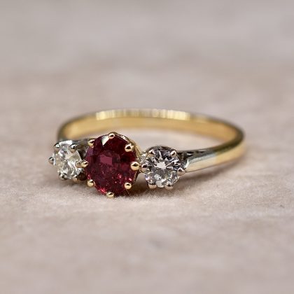 Vintage Ruby & Diamond Trilogy