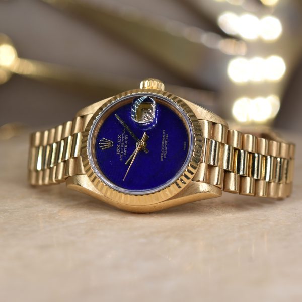 Rolex Date-Just 69178 Lapis Dial