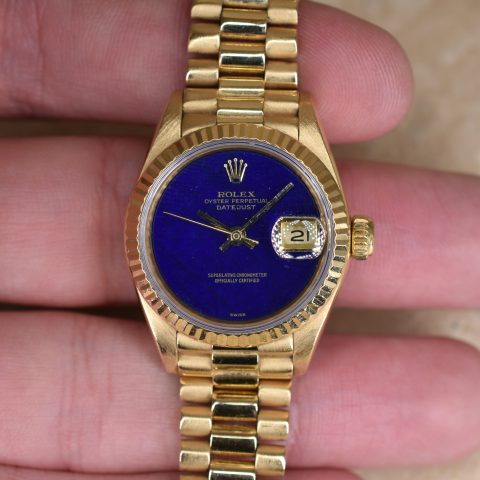 Rolex Date-Just 69178 Lapis Dial