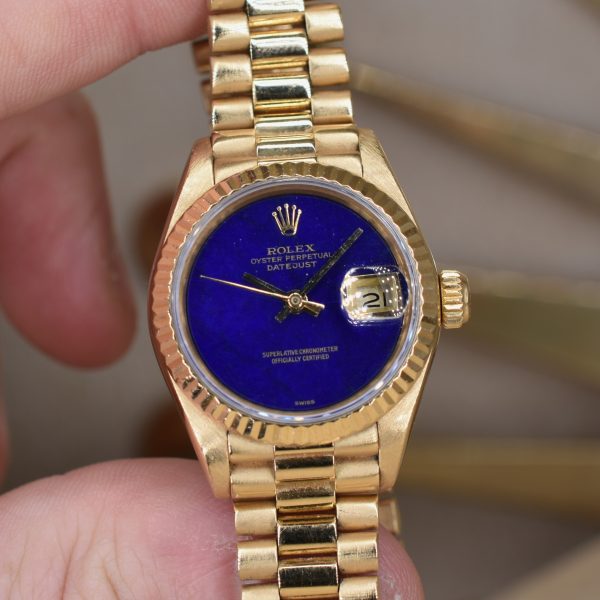 Rolex Date-Just 69178 Lapis Dial
