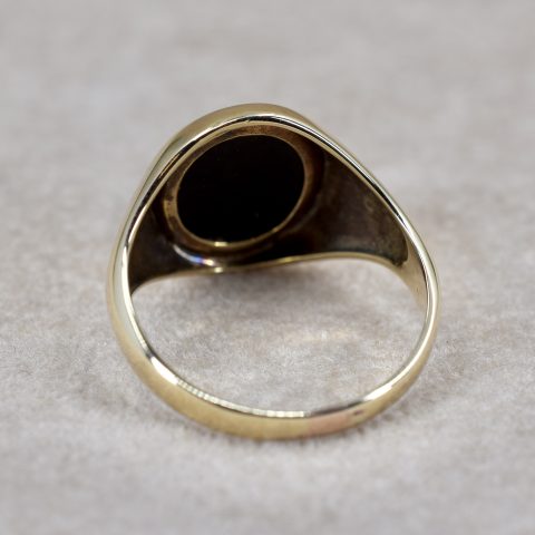 Vintage Onyx Signet Ring