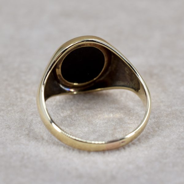 Vintage Onyx Signet Ring