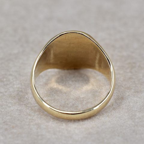 Vintage Oval Signet Ring