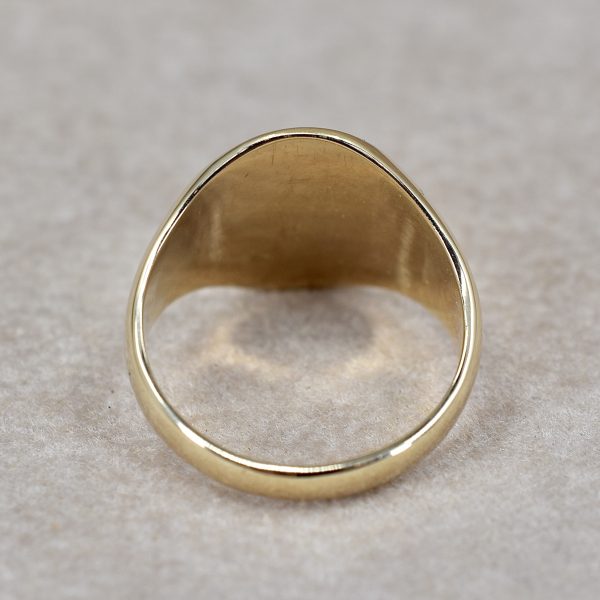 Vintage Oval Signet Ring