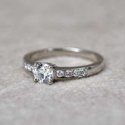 Round Brilliant 0.40ct Diamond Solitaire