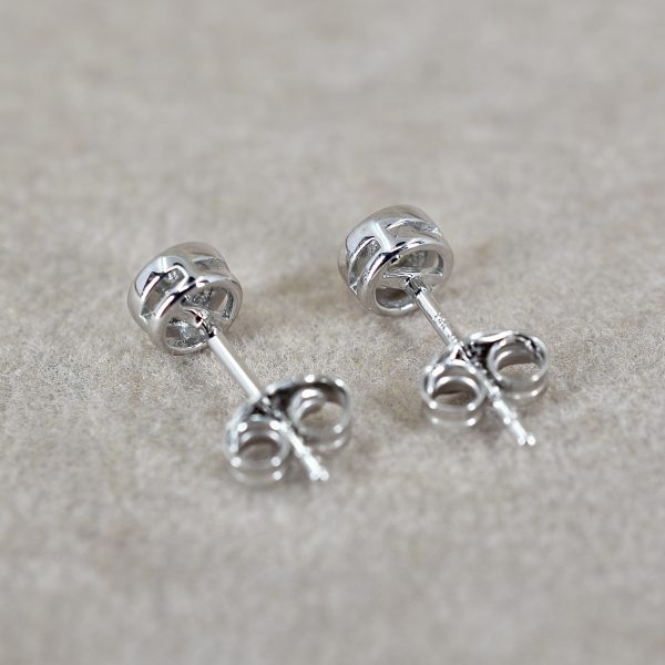 Illusion Diamond Stud Earrings