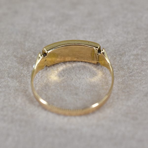 Antique Garnet & Pearl Ring