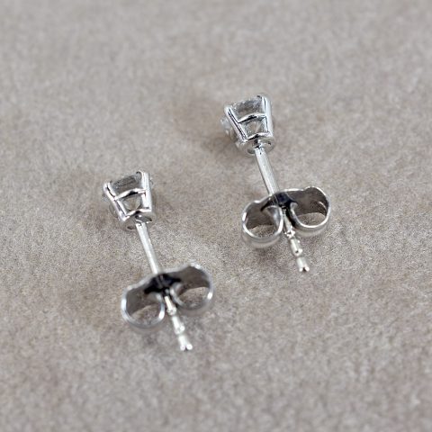 Round Brilliant 0.51ct Diamond Studs