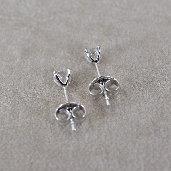 Round Brilliant 0.49ct Diamond Studs