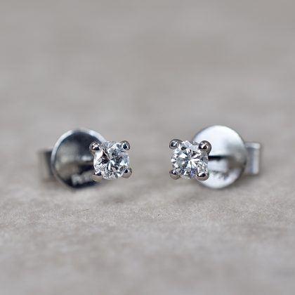 Round Brilliant 0.25ct Diamond Studs