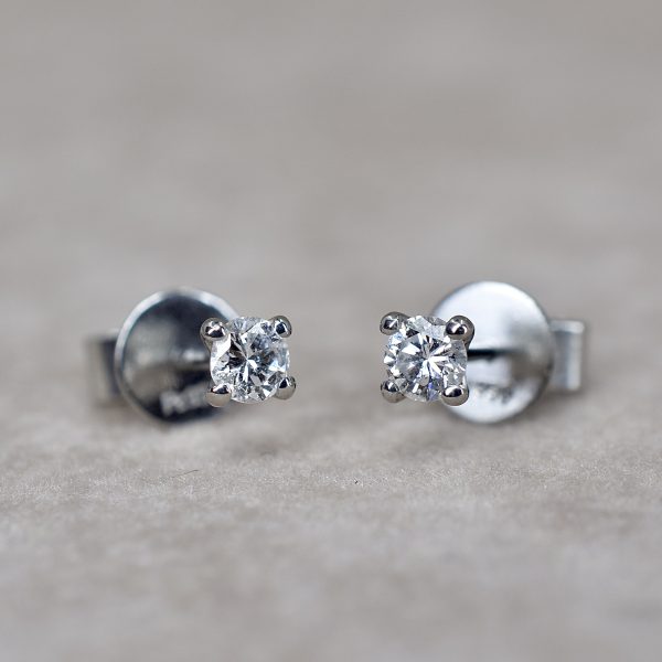 Round Brilliant 0.25ct Diamond Studs