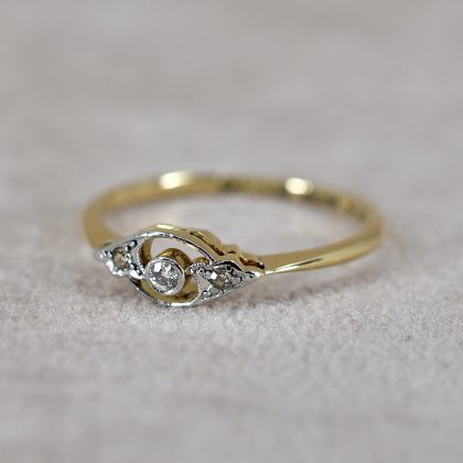 Art Nouveau Diamond Ring