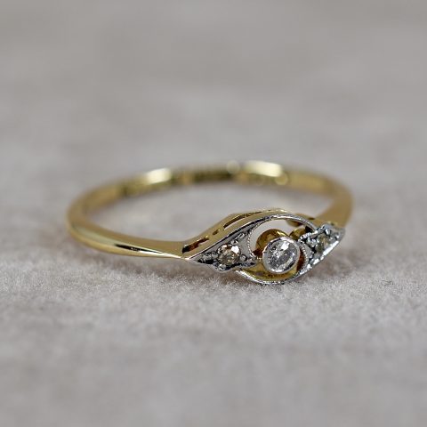 Art Nouveau Diamond Ring