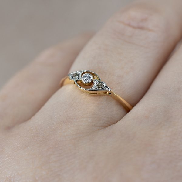 Art Nouveau Diamond Ring